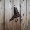 Medinis rūbų kabliukas Origami paukštis